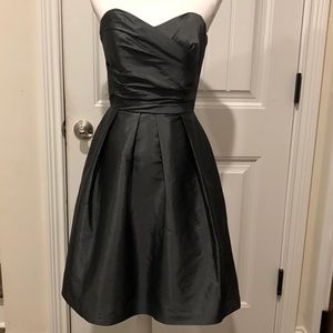 ALFRED SUNG Strapless Dress
